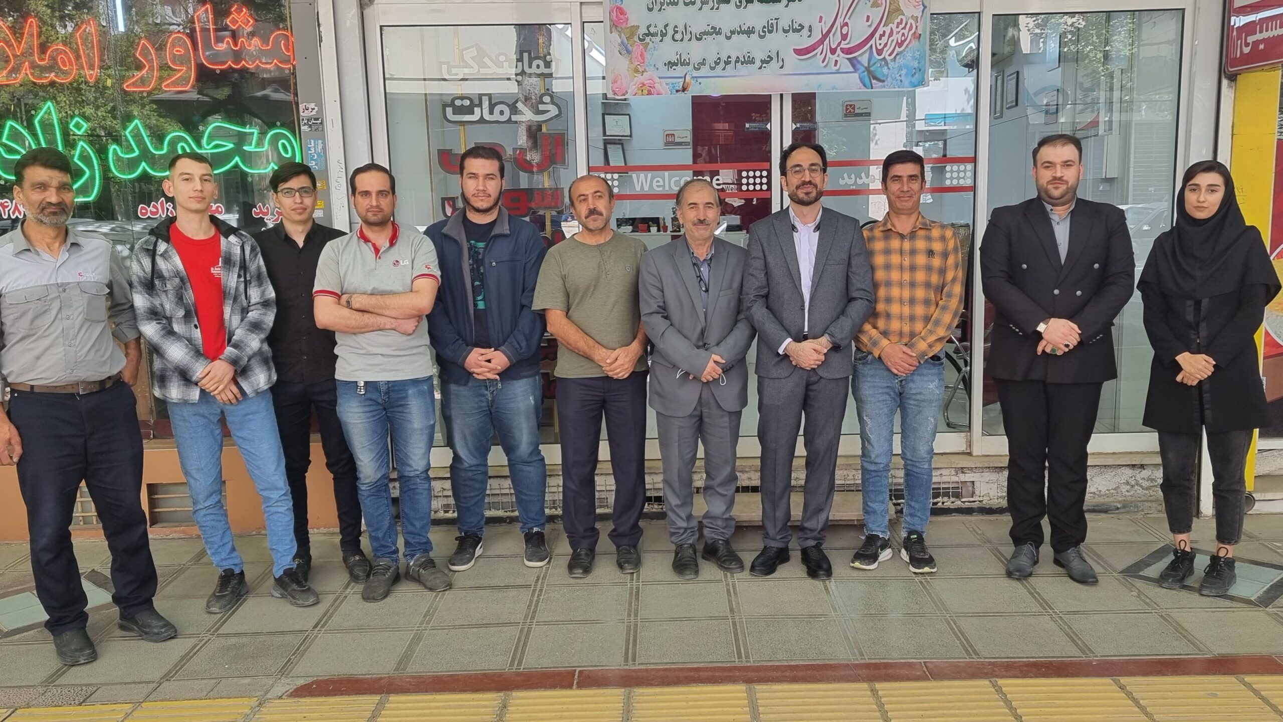 بازدید ریاست محترم گلدیران شرق کشور